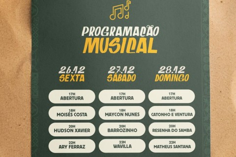 Marataízes recebe o evento “Roda de Boteco” no Palácio das Águias entre 26 e 28 de dezembro